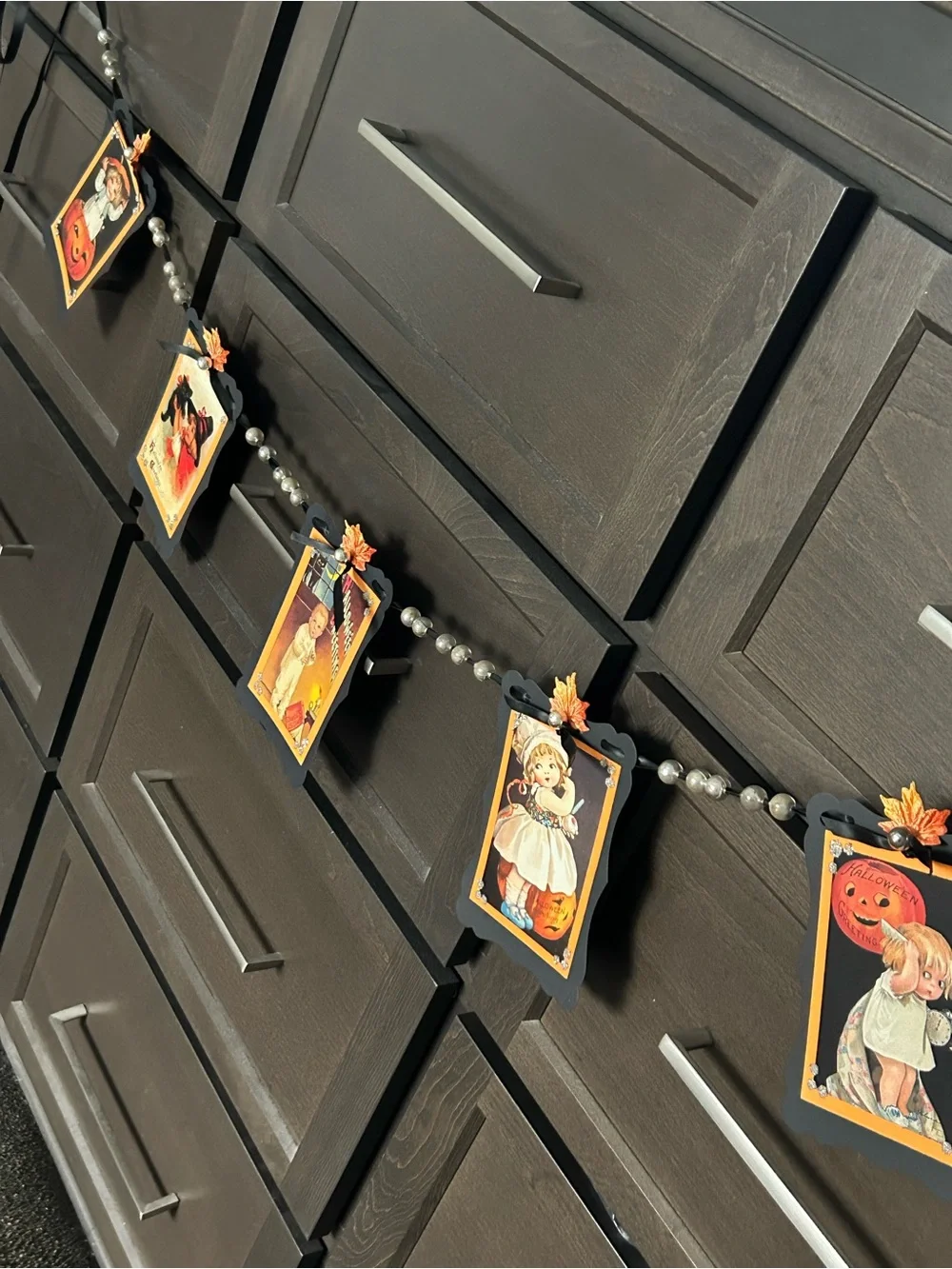 vintage inspired Halloween Holiday garland